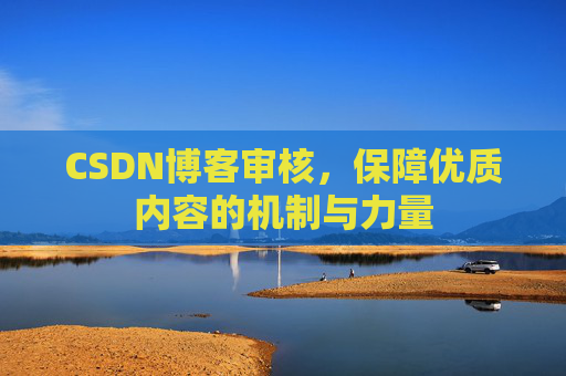 CSDN博客审核，保障优质内容的机制与力量
